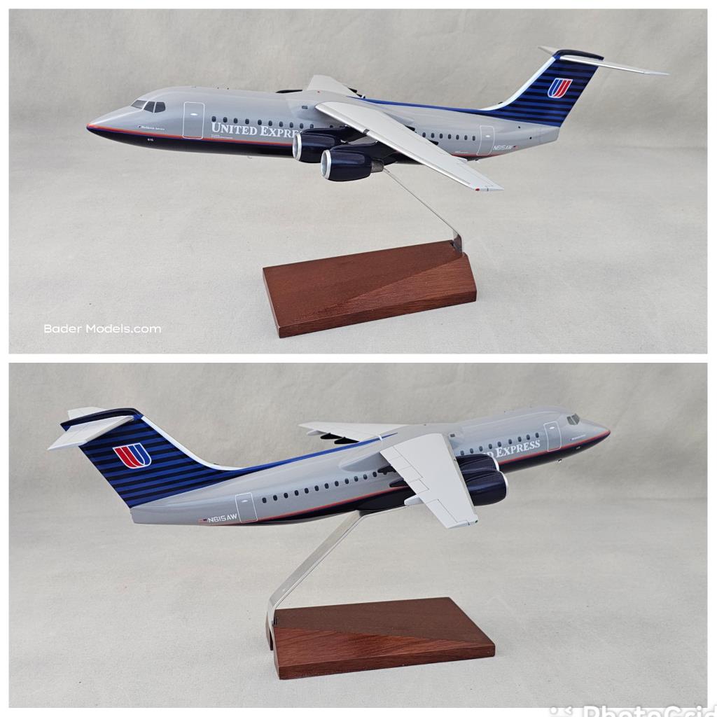 United - BAe 146-300C - (1:72)